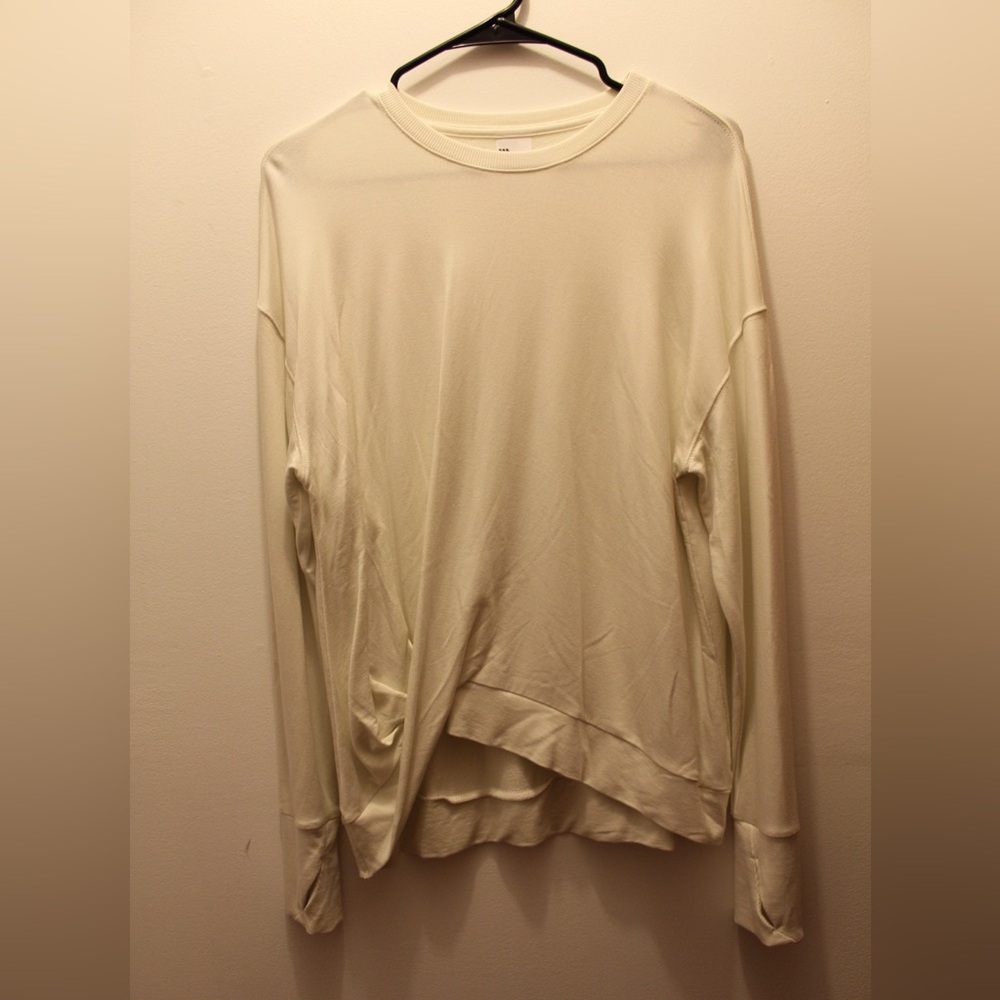 All in Motion Off-White Long Sleeve Top